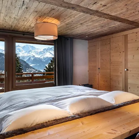 Contact Us At What App - 0041-798-079-427 To Book!! 4bedroom Penthouse In Le Chalet D'adrien * فيربير